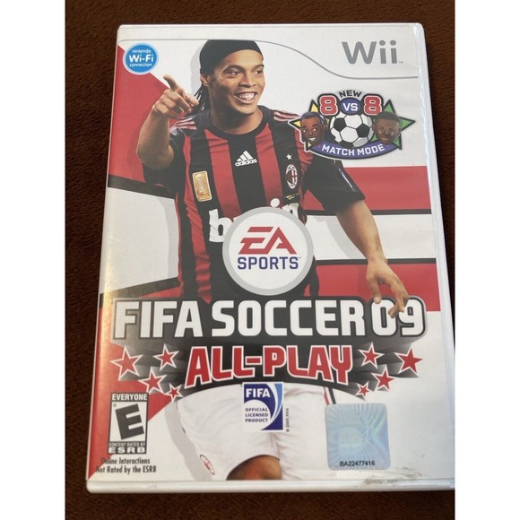 Nintendo Other - FIFA Soccer 09 All Play - Nintendo Wii Pristine Authentic Game